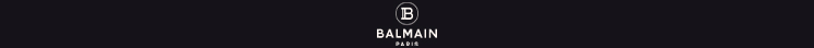 Tuotemerkin logo Balmain Hair Couture :ltä