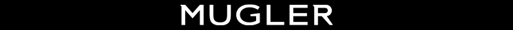 Tuotemerkin logo Mugler :ltä