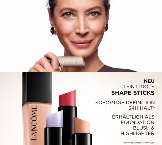 Malli LANCÔME-meikkituotteiden kanssa